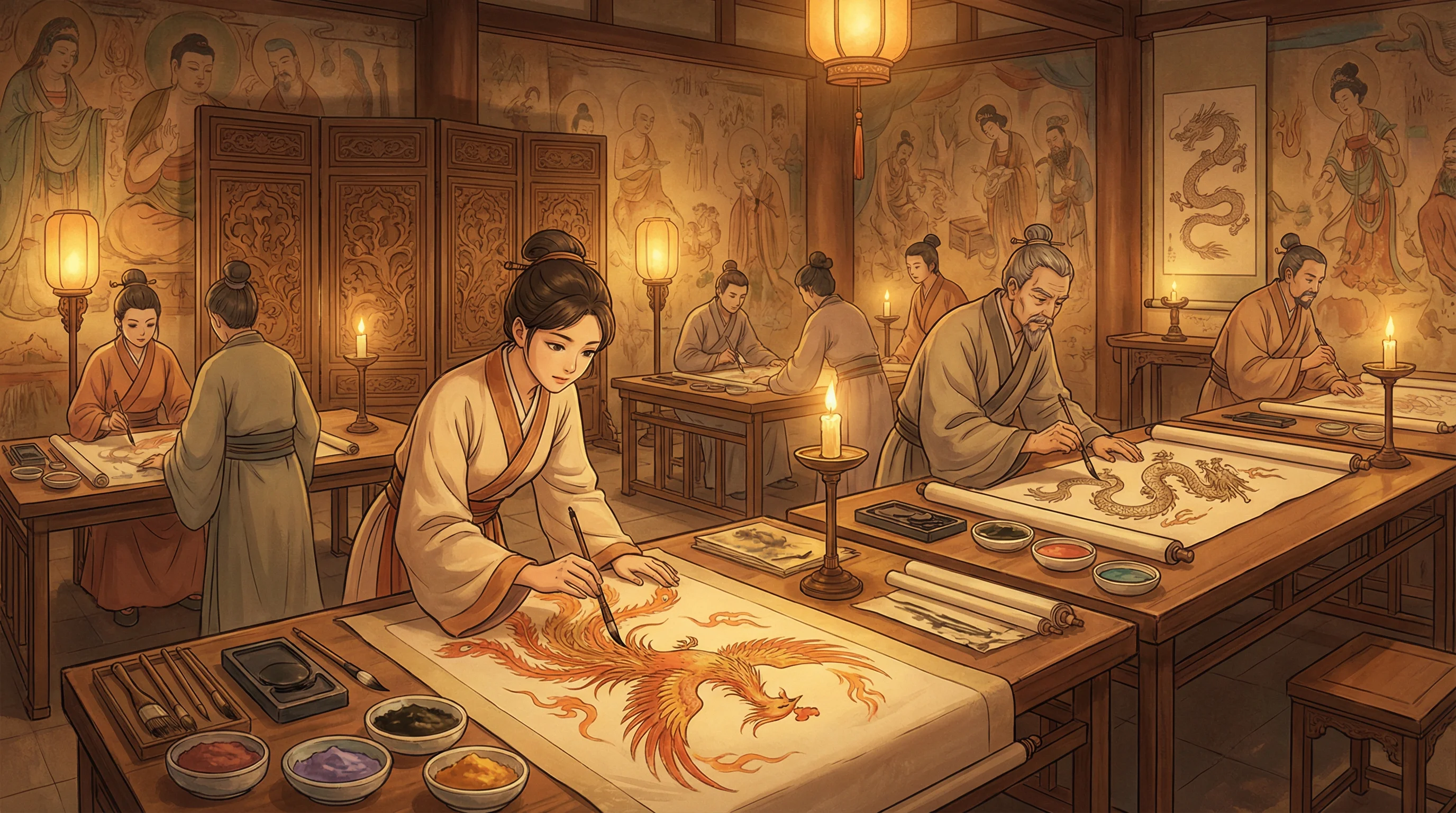 画师入驻 - 一代枭雄31 国风动漫画师